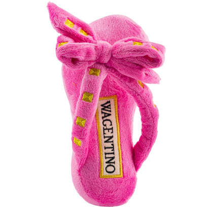 Wagentino Sandal Squeaker Dog Toy